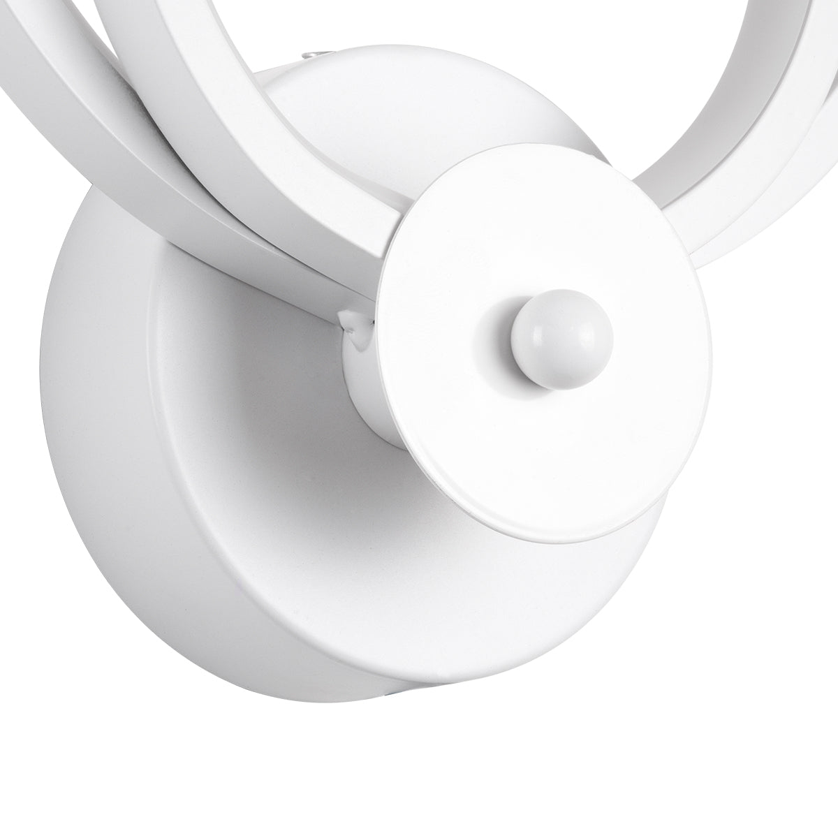 FREDDIE 61077 Φωτιστικό Τοίχου - Απλίκα Design LED CCT 15W 1800lm 300° AC 220-240V - Εναλλαγή Φωτισμού μέσω Διακόπτη On/Off All In One Ψυχρό 6000k+Φυσικό 4500k+Θερμό 2700k Μ20 x Π7.5 x Υ25cm - Λευκό