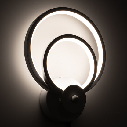 FREDDIE 61077 Φωτιστικό Τοίχου - Απλίκα Design LED CCT 15W 1800lm 300° AC 220-240V - Εναλλαγή Φωτισμού μέσω Διακόπτη On/Off All In One Ψυχρό 6000k+Φυσικό 4500k+Θερμό 2700k Μ20 x Π7.5 x Υ25cm - Λευκό