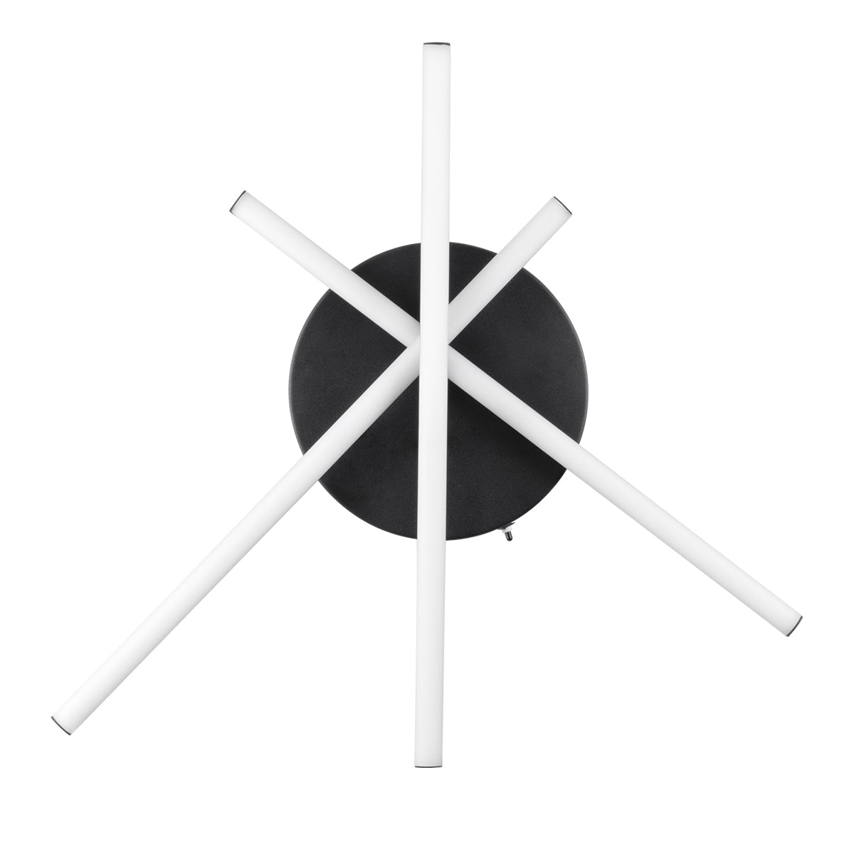 DRACO 61093 Μοντέρνο Φωτιστικό Οροφής LED 45W 5535lm 120° AC 220-240V IP20 Ρυθμιζόμενο Λευκό CCT με Χειριστήριο από 2700K έως 6000K Dimmable - Lumileds SMD Chip - Μαύρο Ματ - Μ50 x Π50 x Υ11