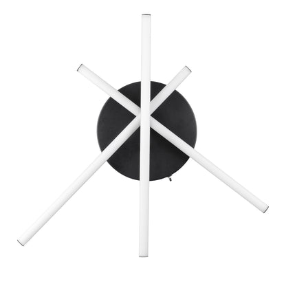 DRACO 61093 Μοντέρνο Φωτιστικό Οροφής LED 45W 5535lm 120° AC 220-240V IP20 Ρυθμιζόμενο Λευκό CCT με Χειριστήριο από 2700K έως 6000K Dimmable - Lumileds SMD Chip - Μαύρο Ματ - Μ50 x Π50 x Υ11