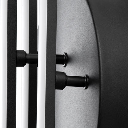 DRACO 61093 Μοντέρνο Φωτιστικό Οροφής LED 45W 5535lm 120° AC 220-240V IP20 Ρυθμιζόμενο Λευκό CCT με Χειριστήριο από 2700K έως 6000K Dimmable - Lumileds SMD Chip - Μαύρο Ματ - Μ50 x Π50 x Υ11