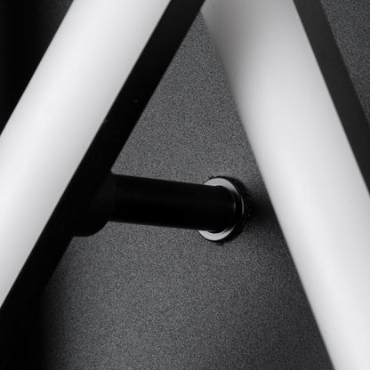 DRACO 61093 Μοντέρνο Φωτιστικό Οροφής LED 45W 5535lm 120° AC 220-240V IP20 Ρυθμιζόμενο Λευκό CCT με Χειριστήριο από 2700K έως 6000K Dimmable - Lumileds SMD Chip - Μαύρο Ματ - Μ50 x Π50 x Υ11