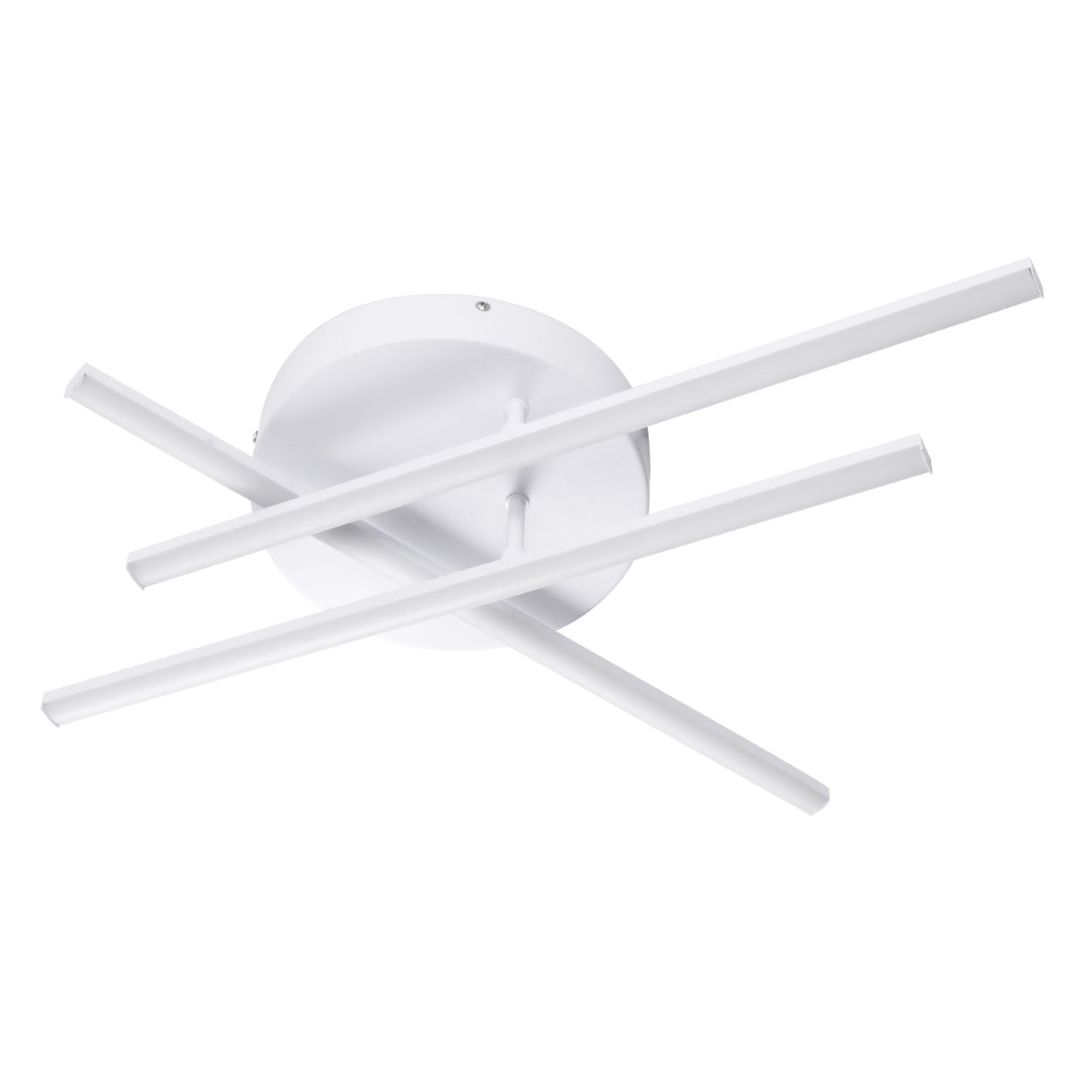 DRACO 61094 Μοντέρνο Φωτιστικό Οροφής LED 45W 5535lm 120° AC 220-240V IP20 Ρυθμιζόμενο Λευκό CCT με Χειριστήριο από 2700K έως 6000K Dimmable - Lumileds SMD Chip - Λευκό Ματ - Μ50 x Π50 x Υ11