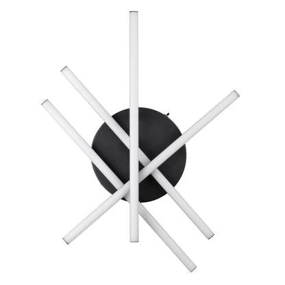 DRACO 61095 Μοντέρνο Φωτιστικό Οροφής LED 60W 7380lm 120° AC 220-240V IP20 Ρυθμιζόμενο Λευκό CCT με Χειριστήριο από 2700K έως 6000K Dimmable - Lumileds SMD Chip - Μαύρο Ματ - Μ60 x Π60 x Υ11