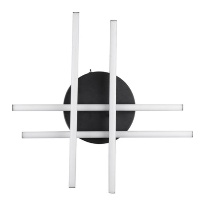 DRACO 61095 Μοντέρνο Φωτιστικό Οροφής LED 60W 7380lm 120° AC 220-240V IP20 Ρυθμιζόμενο Λευκό CCT με Χειριστήριο από 2700K έως 6000K Dimmable - Lumileds SMD Chip - Μαύρο Ματ - Μ60 x Π60 x Υ11