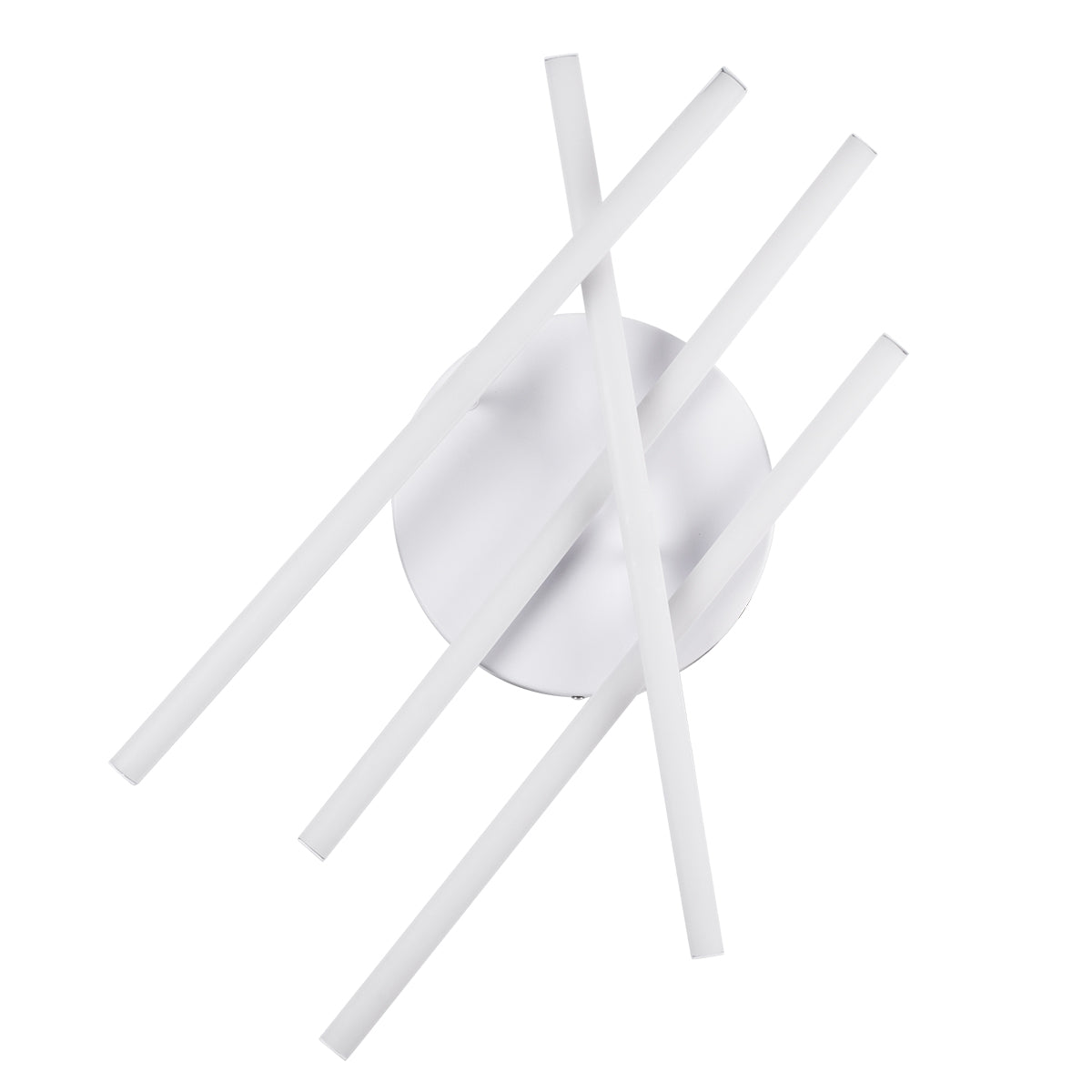 DRACO 61096 Μοντέρνο Φωτιστικό Οροφής LED 60W 7380lm 120° AC 220-240V IP20 Ρυθμιζόμενο Λευκό CCT με Χειριστήριο από 2700K έως 6000K Dimmable - Lumileds SMD Chip - Λευκό Ματ - Μ60 x Π60 x Υ11cm