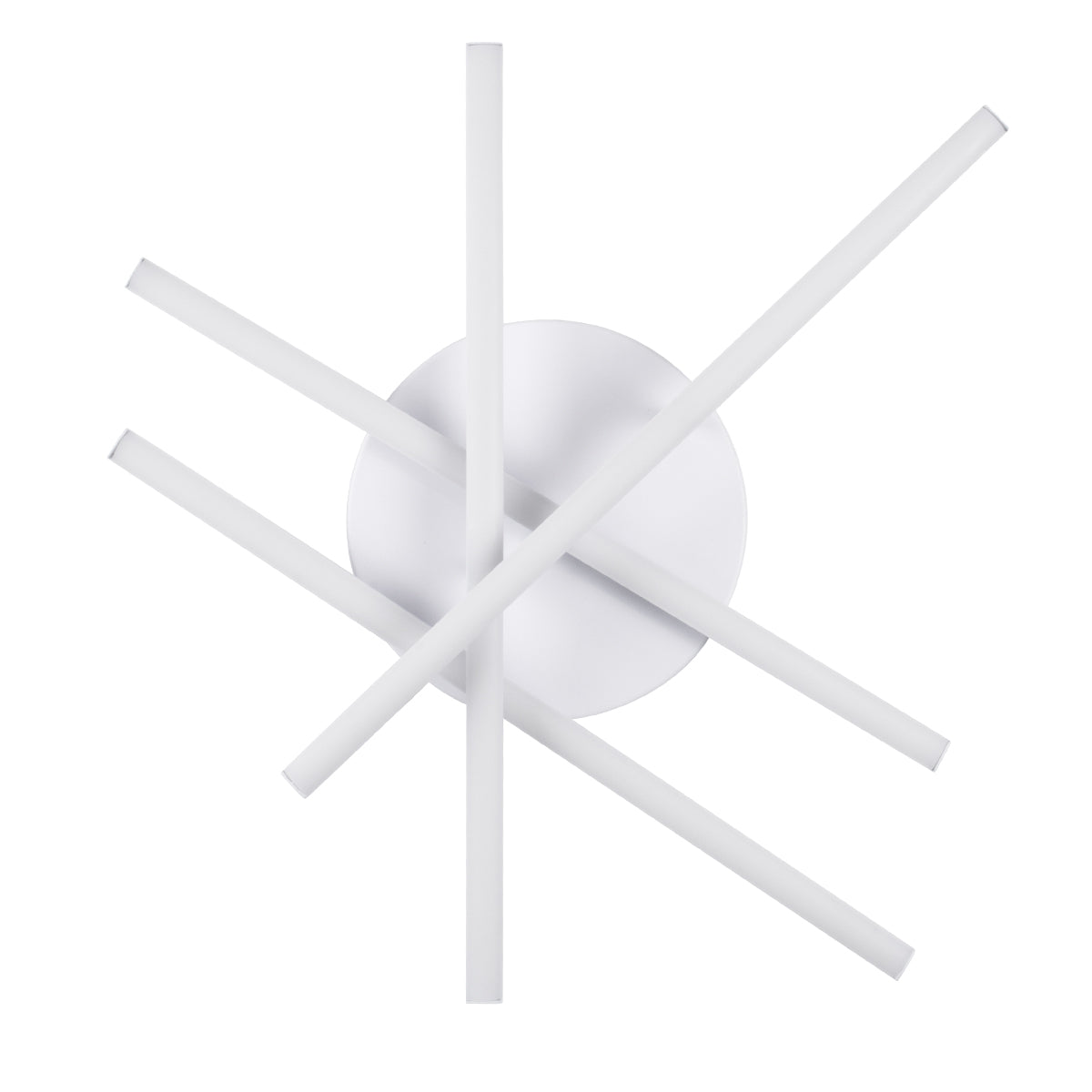 DRACO 61096 Μοντέρνο Φωτιστικό Οροφής LED 60W 7380lm 120° AC 220-240V IP20 Ρυθμιζόμενο Λευκό CCT με Χειριστήριο από 2700K έως 6000K Dimmable - Lumileds SMD Chip - Λευκό Ματ - Μ60 x Π60 x Υ11cm