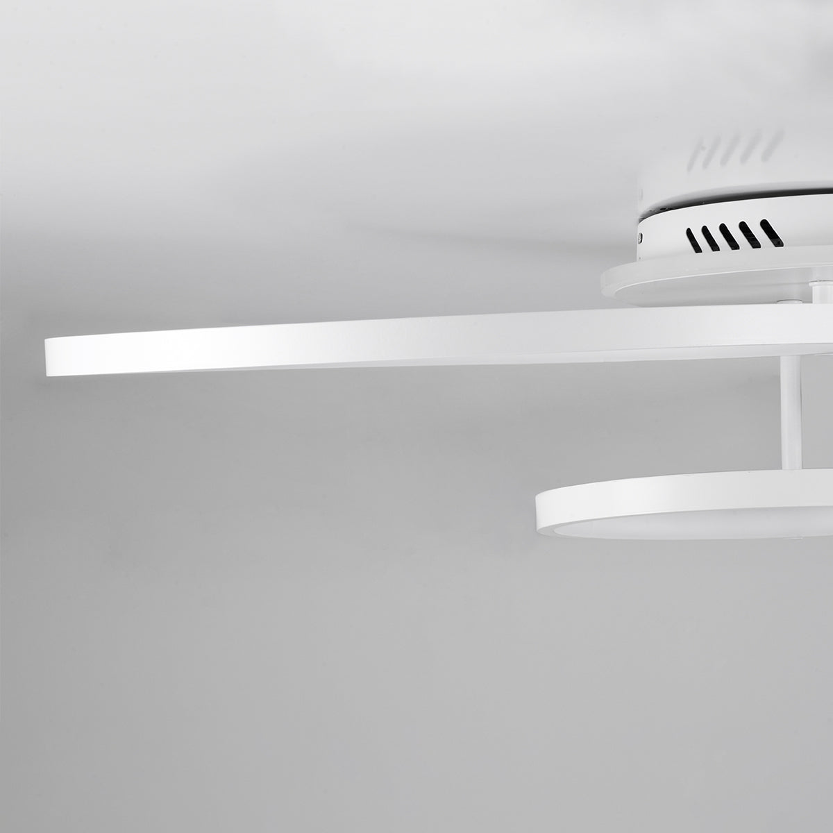 NEMESIS 61109 Φωτιστικό Οροφής Δαχτυλίδι-Κύκλος LED CCT 98W 11858lm 360° AC 220-240V - Εναλλαγή Φωτισμού μέσω Τηλεχειριστηρίου All In One Ψυχρό 6000k+Φυσικό 4500k+Θερμό 2700k Dimmable Φ25+35+45cm+BackLight - Λευκό