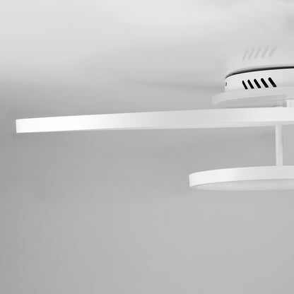 NEMESIS 61109 Φωτιστικό Οροφής Δαχτυλίδι-Κύκλος LED CCT 98W 11858lm 360° AC 220-240V - Εναλλαγή Φωτισμού μέσω Τηλεχειριστηρίου All In One Ψυχρό 6000k+Φυσικό 4500k+Θερμό 2700k Dimmable Φ25+35+45cm+BackLight - Λευκό