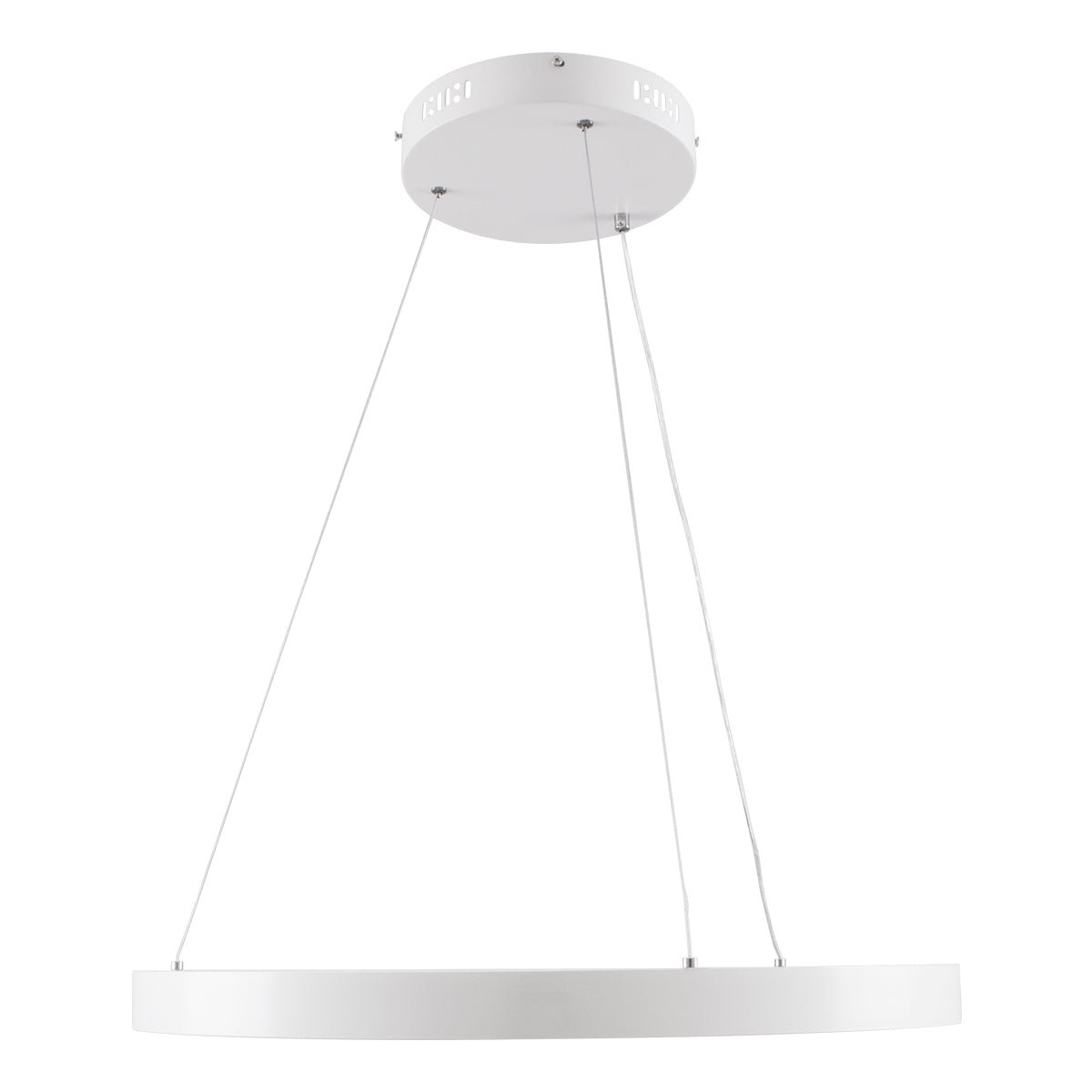 NEMESIS 61159 Κρεμαστό Φωτιστικό Δαχτυλίδι-Κύκλος LED CCT 45W 5230lm 360° AC 220-240V - Εναλλαγή Φωτισμού μέσω Τηλεχειριστηρίου All In One Ψυχρό 6000k+Φυσικό 4500k+Θερμό 2700k Dimmable Φ60cm - Λευκό