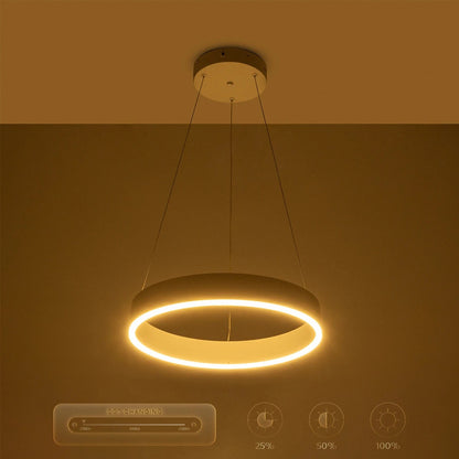 VENOM 61174 Μοντέρνο Κρεμαστό Φωτιστικό Οροφής LED 30W 3513lm 120° AC 220-240V IP20 Ρυθμιζόμενο Λευκό CCT με Χειριστήριο από 2700K έως 6000K Dimmable - Lumileds SMD Chip - Λευκό Ματ - Μ40 x Π40 x Υ6.5