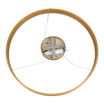 VENOM 61181 Μοντέρνο Κρεμαστό Φωτιστικό Οροφής LED 67W 7863lm 120° AC 220-240V IP20 Ρυθμιζόμενο Λευκό CCT με Χειριστήριο από 2700K έως 6000K Dimmable - Lumileds SMD Chip - Χρυσό Βούρτσας - Μ80 x Π80 x Υ6.5