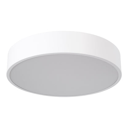 BURTON 61201-S Μοντέρνο Φωτιστικό Οροφής LED 67W 7370lm 120° AC 220-240V IP20 Ρυθμιζόμενο Λευκό CCT με Χειριστήριο από 2700K έως 6000K Dimmable - Lumileds SMD Chip - Λευκό Ματ - Μ40 x Π40 x Υ8