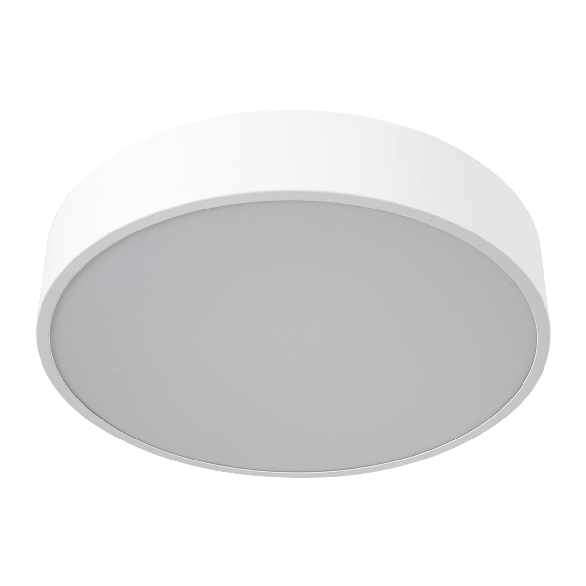 BURTON 61201-S Μοντέρνο Φωτιστικό Οροφής LED 67W 7370lm 120° AC 220-240V IP20 Ρυθμιζόμενο Λευκό CCT με Χειριστήριο από 2700K έως 6000K Dimmable - Lumileds SMD Chip - Λευκό Ματ - Μ40 x Π40 x Υ8