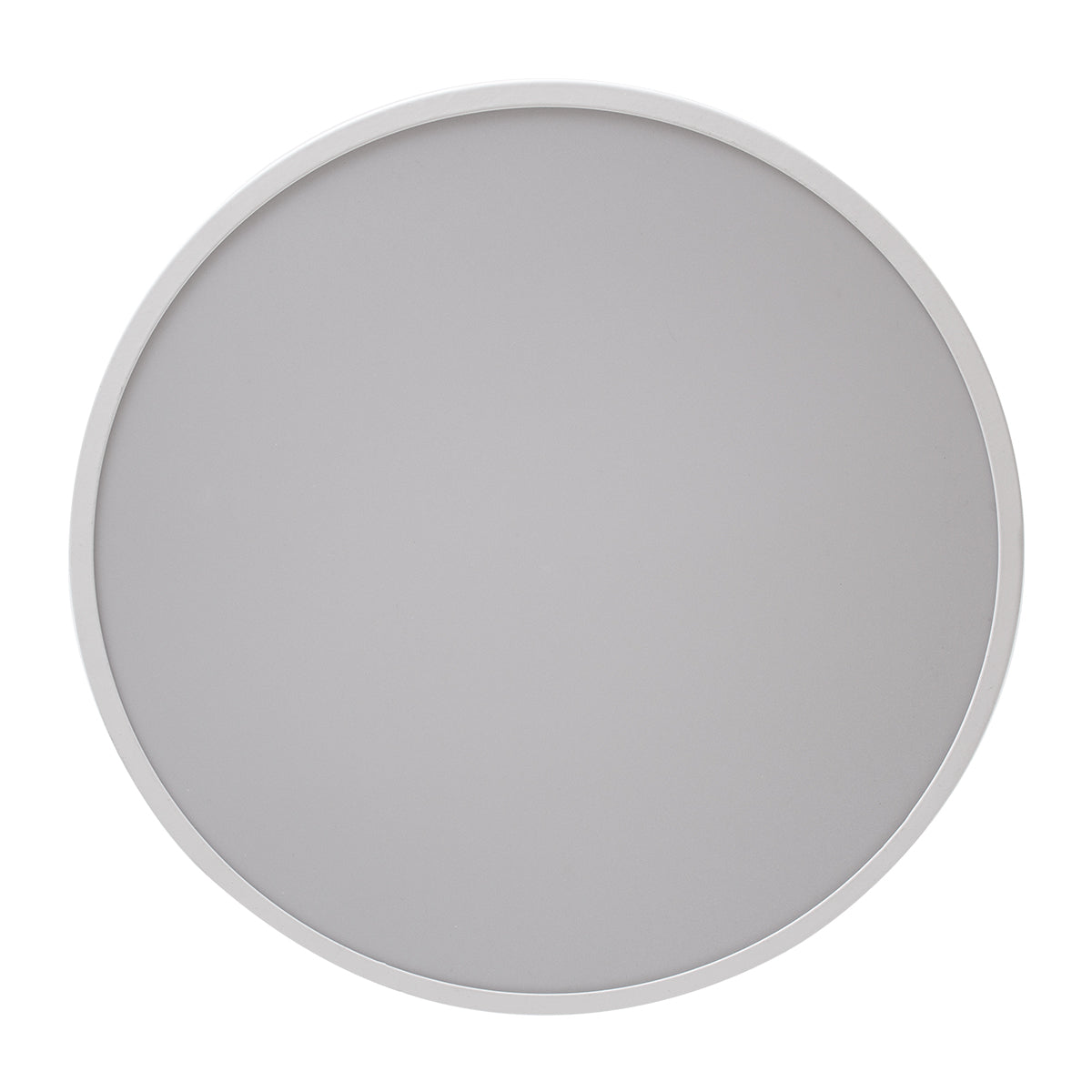 BURTON 61201-S Μοντέρνο Φωτιστικό Οροφής LED 67W 7370lm 120° AC 220-240V IP20 Ρυθμιζόμενο Λευκό CCT με Χειριστήριο από 2700K έως 6000K Dimmable - Lumileds SMD Chip - Λευκό Ματ - Μ40 x Π40 x Υ8
