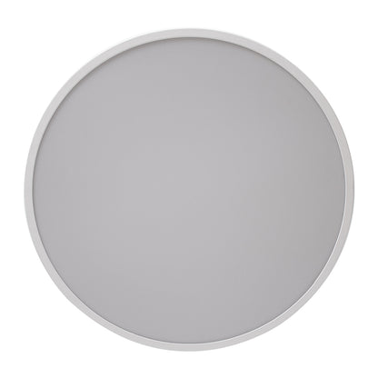 BURTON 61201-S Μοντέρνο Φωτιστικό Οροφής LED 67W 7370lm 120° AC 220-240V IP20 Ρυθμιζόμενο Λευκό CCT με Χειριστήριο από 2700K έως 6000K Dimmable - Lumileds SMD Chip - Λευκό Ματ - Μ40 x Π40 x Υ8