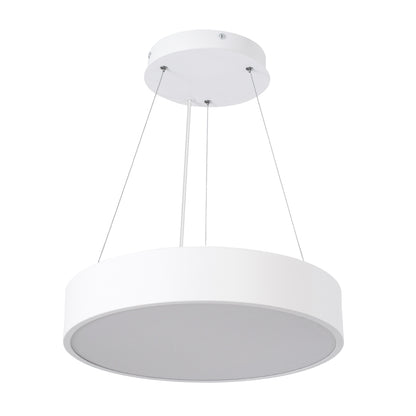 BURTON 61201-S Μοντέρνο Φωτιστικό Οροφής LED 67W 7370lm 120° AC 220-240V IP20 Ρυθμιζόμενο Λευκό CCT με Χειριστήριο από 2700K έως 6000K Dimmable - Lumileds SMD Chip - Λευκό Ματ - Μ40 x Π40 x Υ8