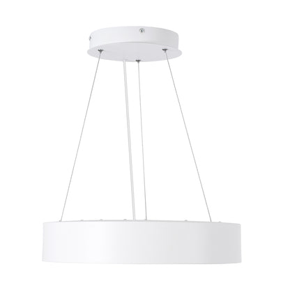 BURTON 61201-S Μοντέρνο Φωτιστικό Οροφής LED 67W 7370lm 120° AC 220-240V IP20 Ρυθμιζόμενο Λευκό CCT με Χειριστήριο από 2700K έως 6000K Dimmable - Lumileds SMD Chip - Λευκό Ματ - Μ40 x Π40 x Υ8