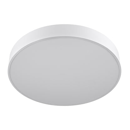 BURTON 61203-P Κρεμαστή Πλαφονιέρα Οροφής LED CCT 75W 8625lm 120° AC 220-240V - Εναλλαγή Φωτισμού μέσω Τηλεχειριστηρίου All In One Ψυχρό 6000k+Φυσικό 4500k+Θερμό 2700k Dimmable Φ60cm - Λευκό