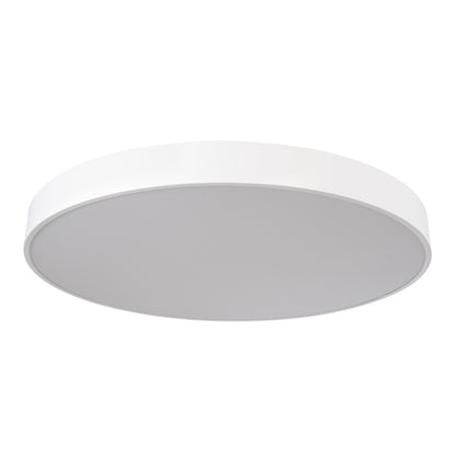 BURTON 61205-S Μοντέρνο Φωτιστικό Οροφής LED 100W 11020lm 120° AC 220-240V IP20 Ρυθμιζόμενο Λευκό CCT με Χειριστήριο από 2700K έως 6000K Dimmable - Lumileds SMD Chip - Λευκό Ματ - Μ80 x Π80 x Υ8