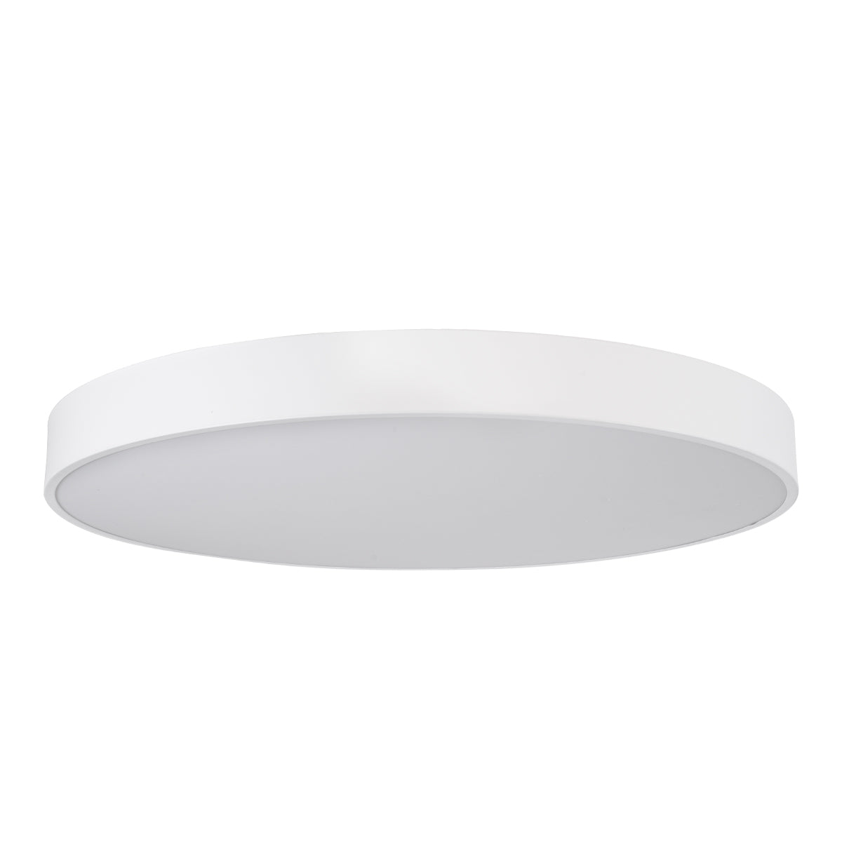 BURTON 61205-S Μοντέρνο Φωτιστικό Οροφής LED 100W 11020lm 120° AC 220-240V IP20 Ρυθμιζόμενο Λευκό CCT με Χειριστήριο από 2700K έως 6000K Dimmable - Lumileds SMD Chip - Λευκό Ματ - Μ80 x Π80 x Υ8
