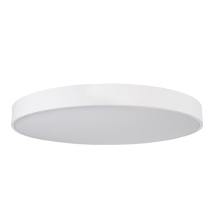 BURTON 61205-S Μοντέρνο Φωτιστικό Οροφής LED 100W 11020lm 120° AC 220-240V IP20 Ρυθμιζόμενο Λευκό CCT με Χειριστήριο από 2700K έως 6000K Dimmable - Lumileds SMD Chip - Λευκό Ματ - Μ80 x Π80 x Υ8