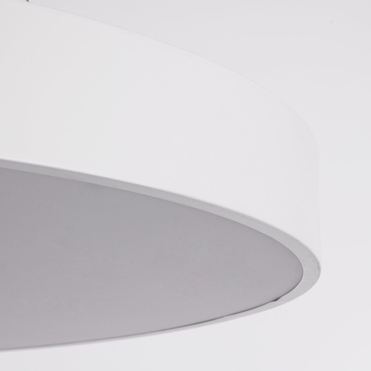 BURTON 61205-S Μοντέρνο Φωτιστικό Οροφής LED 100W 11020lm 120° AC 220-240V IP20 Ρυθμιζόμενο Λευκό CCT με Χειριστήριο από 2700K έως 6000K Dimmable - Lumileds SMD Chip - Λευκό Ματ - Μ80 x Π80 x Υ8