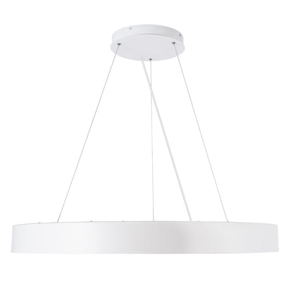 BURTON 61205-S Μοντέρνο Φωτιστικό Οροφής LED 100W 11020lm 120° AC 220-240V IP20 Ρυθμιζόμενο Λευκό CCT με Χειριστήριο από 2700K έως 6000K Dimmable - Lumileds SMD Chip - Λευκό Ματ - Μ80 x Π80 x Υ8