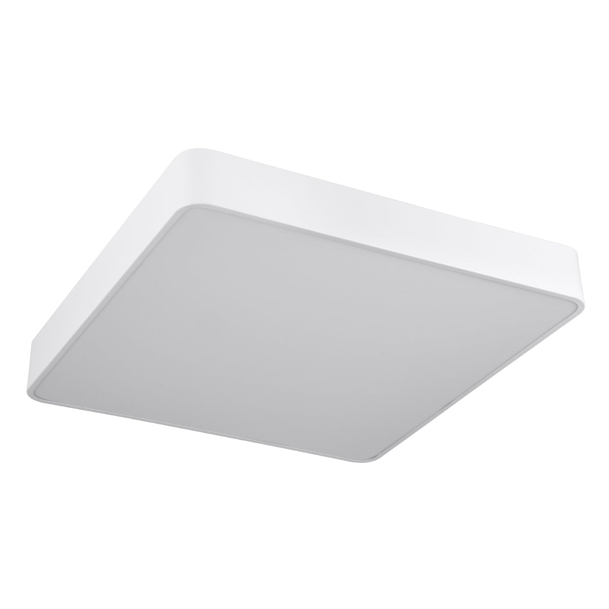KAMALA 61209 Μοντέρνο Κρεμαστό Φωτιστικό Οροφής LED 75W 8625lm 120° AC 220-240V IP20 Ρυθμιζόμενο Λευκό CCT με Χειριστήριο από 2700K έως 6000K Dimmable - Lumileds SMD Chip - Λευκό Ματ - Μ60 x Π60 x Υ8