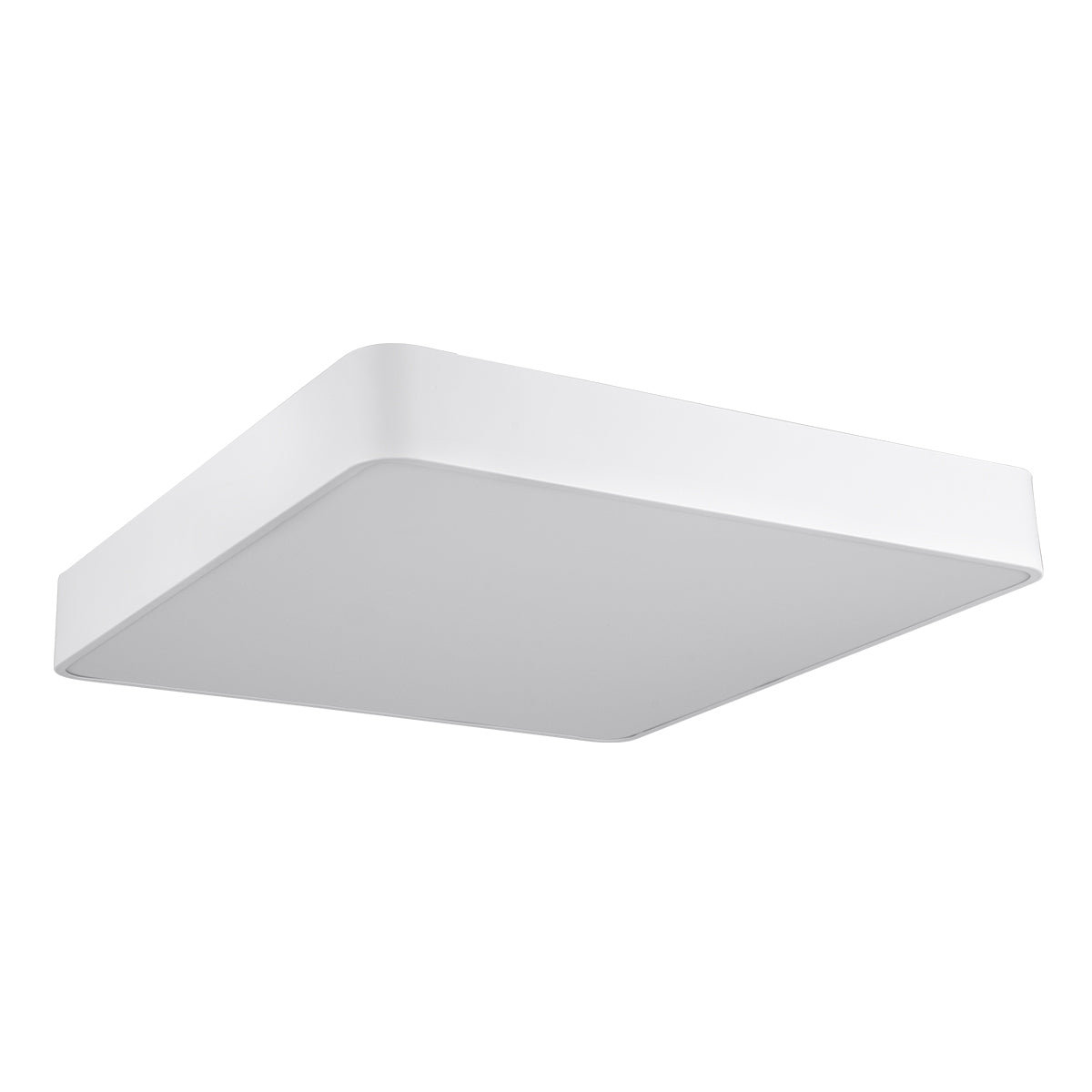 KAMALA 61209 Μοντέρνο Κρεμαστό Φωτιστικό Οροφής LED 75W 8625lm 120° AC 220-240V IP20 Ρυθμιζόμενο Λευκό CCT με Χειριστήριο από 2700K έως 6000K Dimmable - Lumileds SMD Chip - Λευκό Ματ - Μ60 x Π60 x Υ8