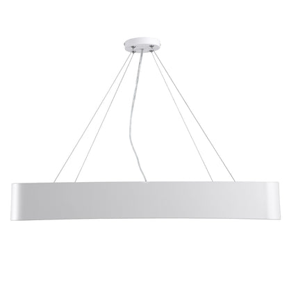 KAMALA 61209 Μοντέρνο Κρεμαστό Φωτιστικό Οροφής LED 75W 8625lm 120° AC 220-240V IP20 Ρυθμιζόμενο Λευκό CCT με Χειριστήριο από 2700K έως 6000K Dimmable - Lumileds SMD Chip - Λευκό Ματ - Μ60 x Π60 x Υ8