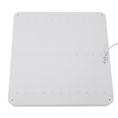KAMALA 61209-S Μοντέρνο Φωτιστικό Οροφής LED 75W 8625lm 120° AC 220-240V IP20 Ρυθμιζόμενο Λευκό CCT με Χειριστήριο από 2700K έως 6000K Dimmable - Lumileds SMD Chip - Λευκό Ματ - Μ60 x Π60 x Υ8