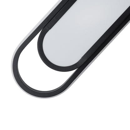 IGOR 61216 Φωτιστικό Οροφής Linear Design LED CCT 24W 2880lm 210° AC 220-240V - Εναλλαγή Φωτισμού μέσω Διακόπτη On/Off All In One Ψυχρό 6000k+Φυσικό 4500k+Θερμό 2700k Μ41 x Π13 x Υ4.5cm - Μαύρο