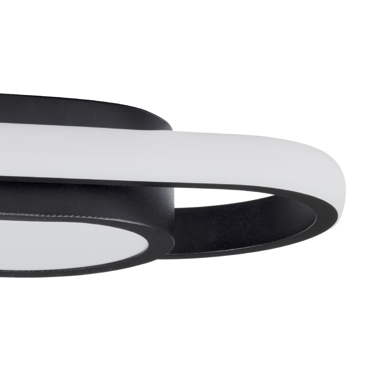 IGOR 61216 Φωτιστικό Οροφής Linear Design LED CCT 24W 2880lm 210° AC 220-240V - Εναλλαγή Φωτισμού μέσω Διακόπτη On/Off All In One Ψυχρό 6000k+Φυσικό 4500k+Θερμό 2700k Μ41 x Π13 x Υ4.5cm - Μαύρο