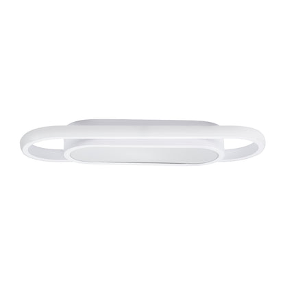 IGOR 61217 Φωτιστικό Οροφής Linear Design LED CCT 24W 2880lm 210° AC 220-240V - Εναλλαγή Φωτισμού μέσω Διακόπτη On/Off All In One Ψυχρό 6000k+Φυσικό 4500k+Θερμό 2700k Μ41 x Π13 x Υ4.5cm - Λευκό