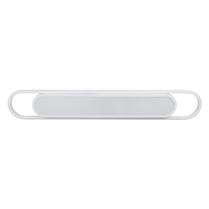 IGOR 61219 Modern LED Ceiling Light 48W 5760lm 210° AC 220-240V IP20 Adjustable White CCT with On/Off 2700K/4500K/6000K - Lumileds SMD Chip - Matte White - L81 x W13 x H4.5