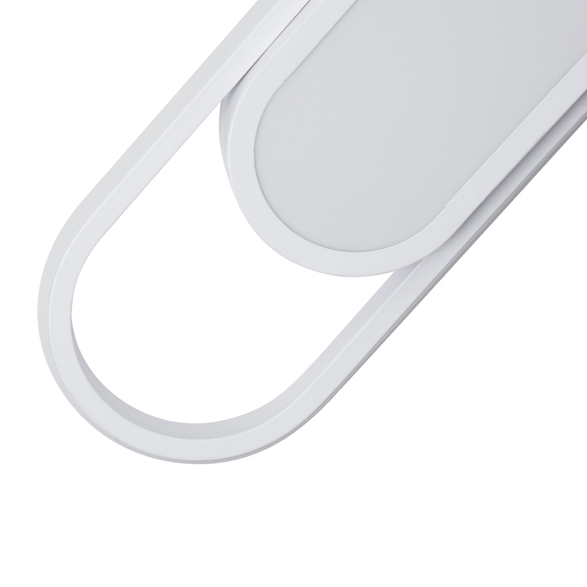IGOR 61219 Modern LED Ceiling Light 48W 5760lm 210° AC 220-240V IP20 Adjustable White CCT with On/Off 2700K/4500K/6000K - Lumileds SMD Chip - Matte White - L81 x W13 x H4.5