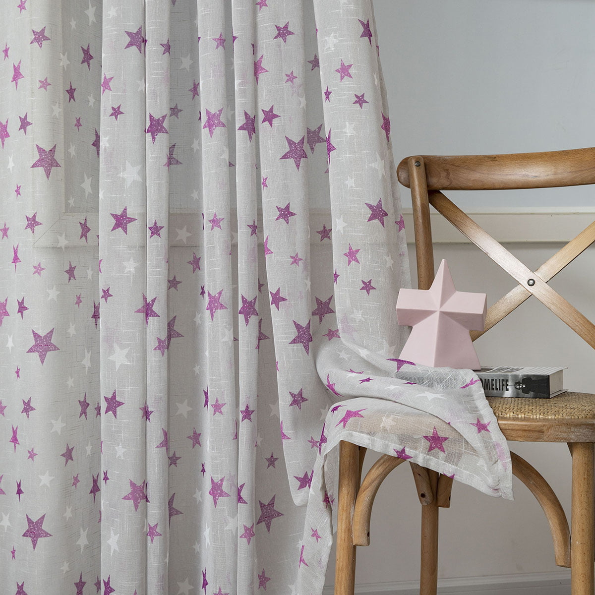 Κουρτίνα Art 6122 280x280εκ Γκρι