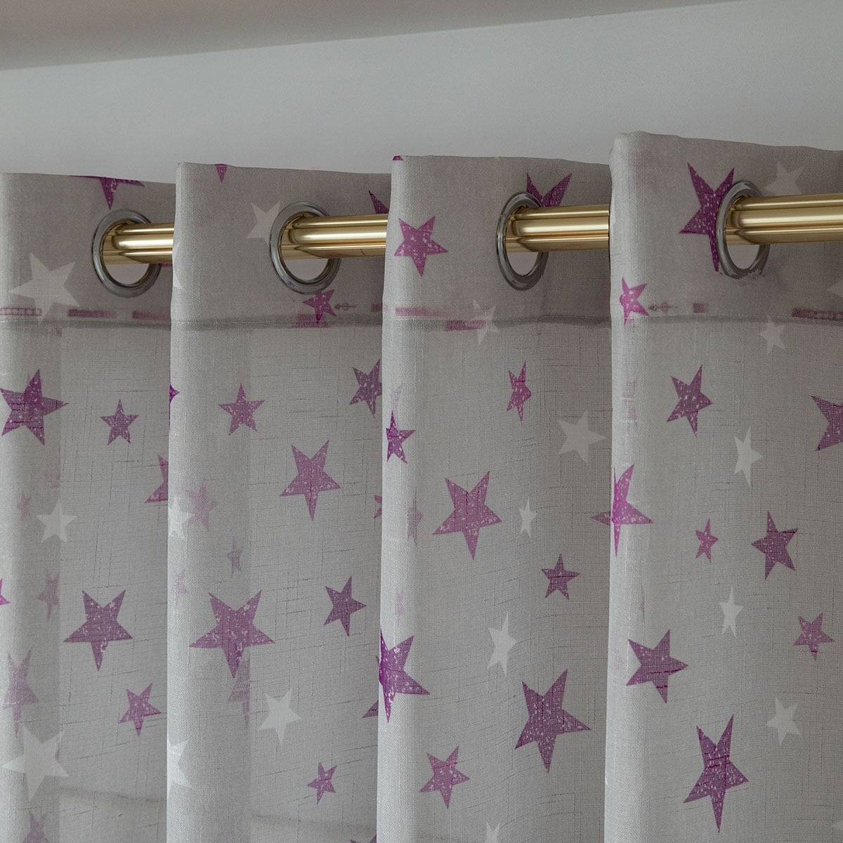 Κουρτίνα Art 6122 280x280εκ Γκρι