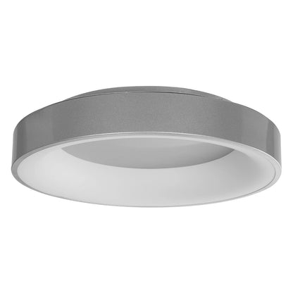 SALEM 61234 Μοντέρνο Φωτιστικό Οροφής LED 75W 8625lm 120° AC 220-240V IP20 Ρυθμιζόμενο Λευκό CCT με Χειριστήριο από 2700K έως 6000K Dimmable - Lumileds SMD Chip - Γκρι - Μ45 x Π45 x Υ9