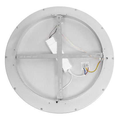 SALEM 61234 Μοντέρνο Φωτιστικό Οροφής LED 75W 8625lm 120° AC 220-240V IP20 Ρυθμιζόμενο Λευκό CCT με Χειριστήριο από 2700K έως 6000K Dimmable - Lumileds SMD Chip - Γκρι - Μ45 x Π45 x Υ9