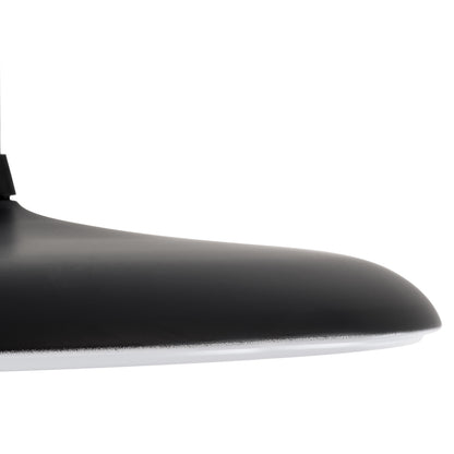 BARON 61254 Κρεμαστή Πλαφονιέρα Οροφής LED CCT 24W 2880lm 120° AC 220-240V - Εναλλαγή Φωτισμού μέσω Διακόπτη On/Off All In One Ψυχρό 6000k+Φυσικό 4500k+Θερμό 2700k Φ40 x Υ10cm - Μαύρο