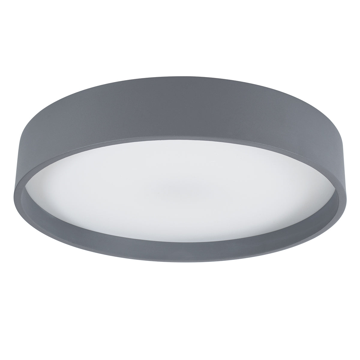NARNIA 61258 Μοντέρνο Φωτιστικό Οροφής LED 75W 8625lm 120° AC 220-240V IP20 Ρυθμιζόμενο Λευκό CCT με Χειριστήριο από 2700K έως 6000K Dimmable - Lumileds SMD Chip - Γκρι Ανθρακί Ματ - Μ45 x Π45 x Υ8