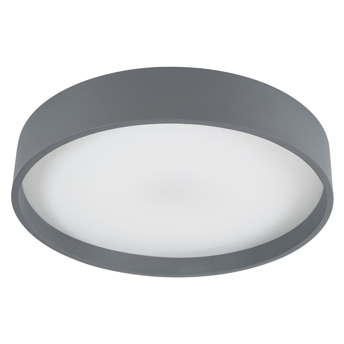 NARNIA 61258 Μοντέρνο Φωτιστικό Οροφής LED 75W 8625lm 120° AC 220-240V IP20 Ρυθμιζόμενο Λευκό CCT με Χειριστήριο από 2700K έως 6000K Dimmable - Lumileds SMD Chip - Γκρι Ανθρακί Ματ - Μ45 x Π45 x Υ8