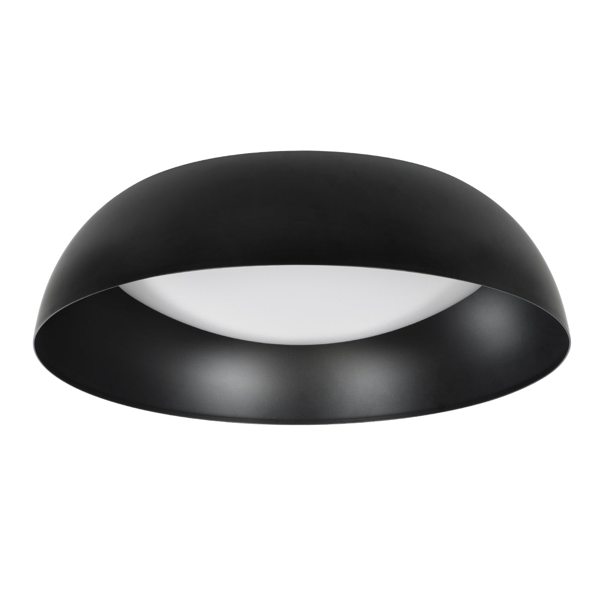 ANATOLIA 61261 Πλαφονιέρα Οροφής LED CCT 60W 6900lm 120° AC 220-240V - Εναλλαγή Φωτισμού μέσω Τηλεχειριστηρίου All In One Ψυχρό 6000k+Φυσικό 4500k+Θερμό 2700k Dimmable Φ43cm - Μαύρο