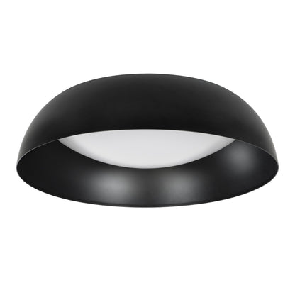 ANATOLIA 61261 Πλαφονιέρα Οροφής LED CCT 60W 6900lm 120° AC 220-240V - Εναλλαγή Φωτισμού μέσω Τηλεχειριστηρίου All In One Ψυχρό 6000k+Φυσικό 4500k+Θερμό 2700k Dimmable Φ43cm - Μαύρο