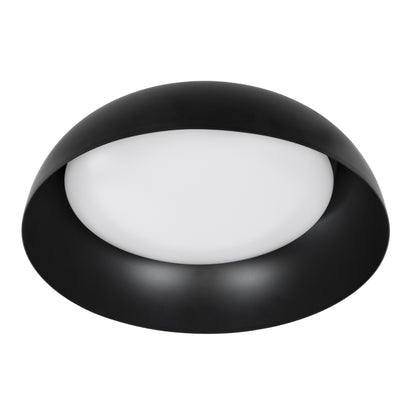 ANATOLIA 61261 Πλαφονιέρα Οροφής LED CCT 60W 6900lm 120° AC 220-240V - Εναλλαγή Φωτισμού μέσω Τηλεχειριστηρίου All In One Ψυχρό 6000k+Φυσικό 4500k+Θερμό 2700k Dimmable Φ43cm - Μαύρο