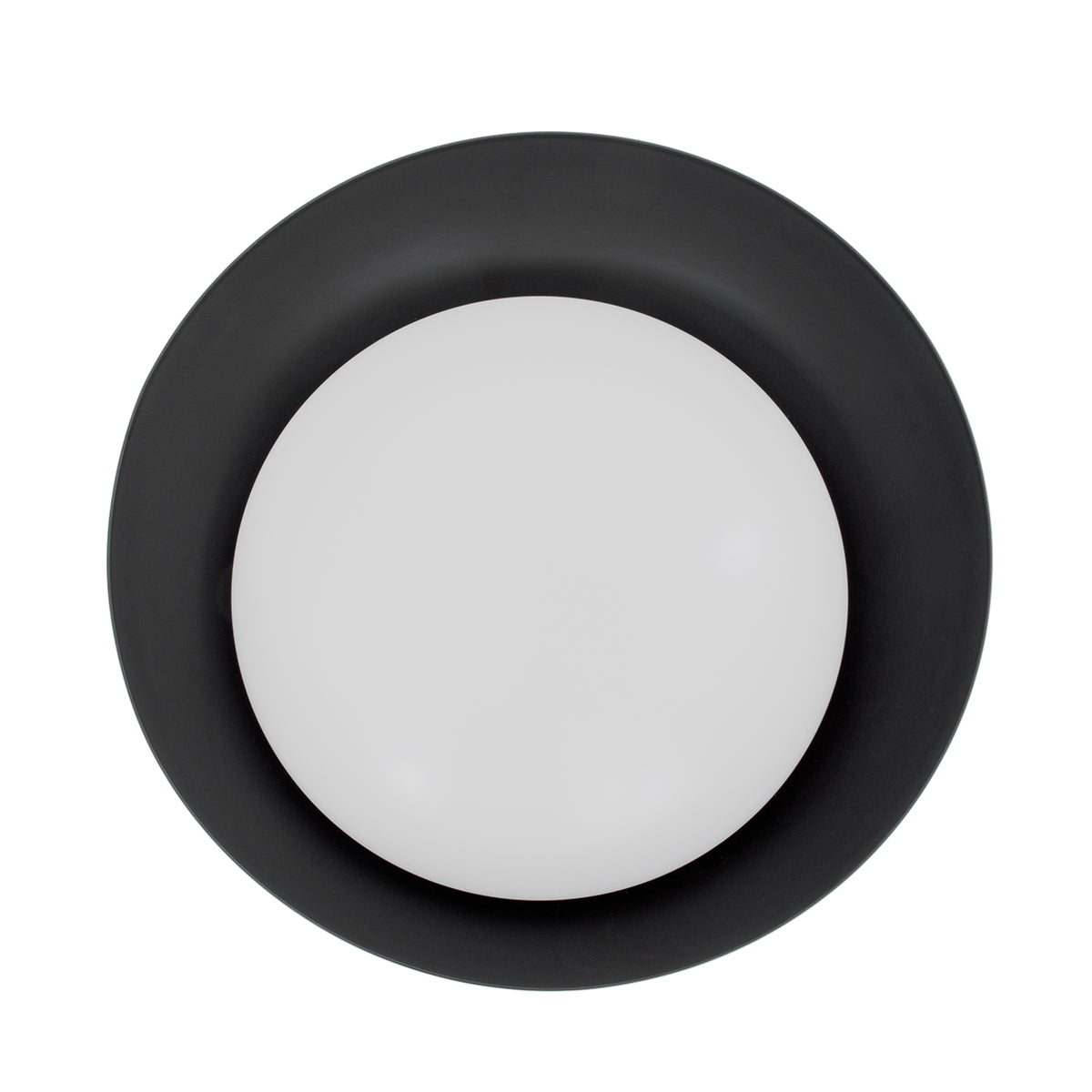 ANATOLIA 61261 Πλαφονιέρα Οροφής LED CCT 60W 6900lm 120° AC 220-240V - Εναλλαγή Φωτισμού μέσω Τηλεχειριστηρίου All In One Ψυχρό 6000k+Φυσικό 4500k+Θερμό 2700k Dimmable Φ43cm - Μαύρο