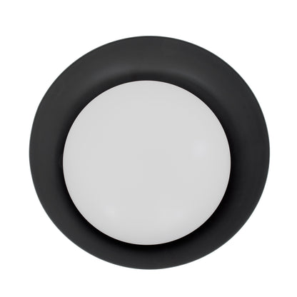 ANATOLIA 61261 Πλαφονιέρα Οροφής LED CCT 60W 6900lm 120° AC 220-240V - Εναλλαγή Φωτισμού μέσω Τηλεχειριστηρίου All In One Ψυχρό 6000k+Φυσικό 4500k+Θερμό 2700k Dimmable Φ43cm - Μαύρο