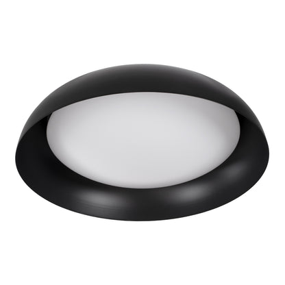 ANATOLIA 61264 Πλαφονιέρα Οροφής LED CCT 75W 8625lm 120° AC 220-240V - Εναλλαγή Φωτισμού μέσω Τηλεχειριστηρίου All In One Ψυχρό 6000k+Φυσικό 4500k+Θερμό 2700k Dimmable Φ60cm - Μαύρο